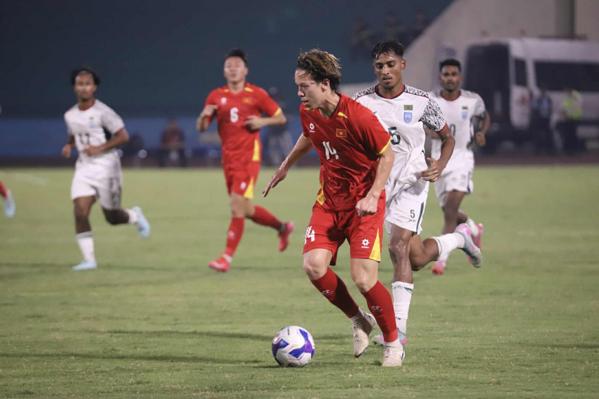 Viktor Lê có bàn thắng đầu tiên trong màu áo U23 Việt Nam ở 1 giải chính thức