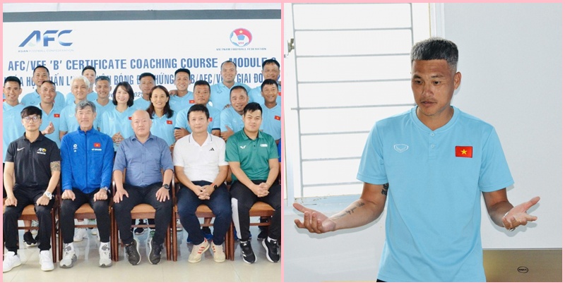 Lê Công Vinh tái xuất bóng đá Việt Nam với bằng HLV hạng B | Xem lại trận đấu